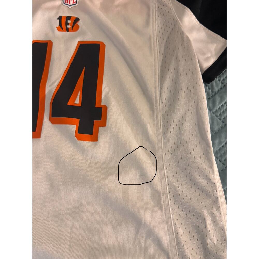 NFL NIKE women Cincinnati Bengals Andy Dalton on field Jersey size Large - Picture 9 of 9